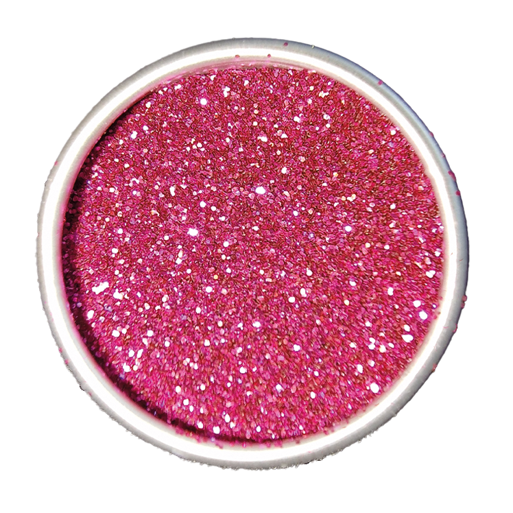 Paillettes végétales rose fushia