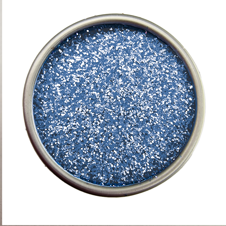 Paillettes végétales rose Bleu ciel