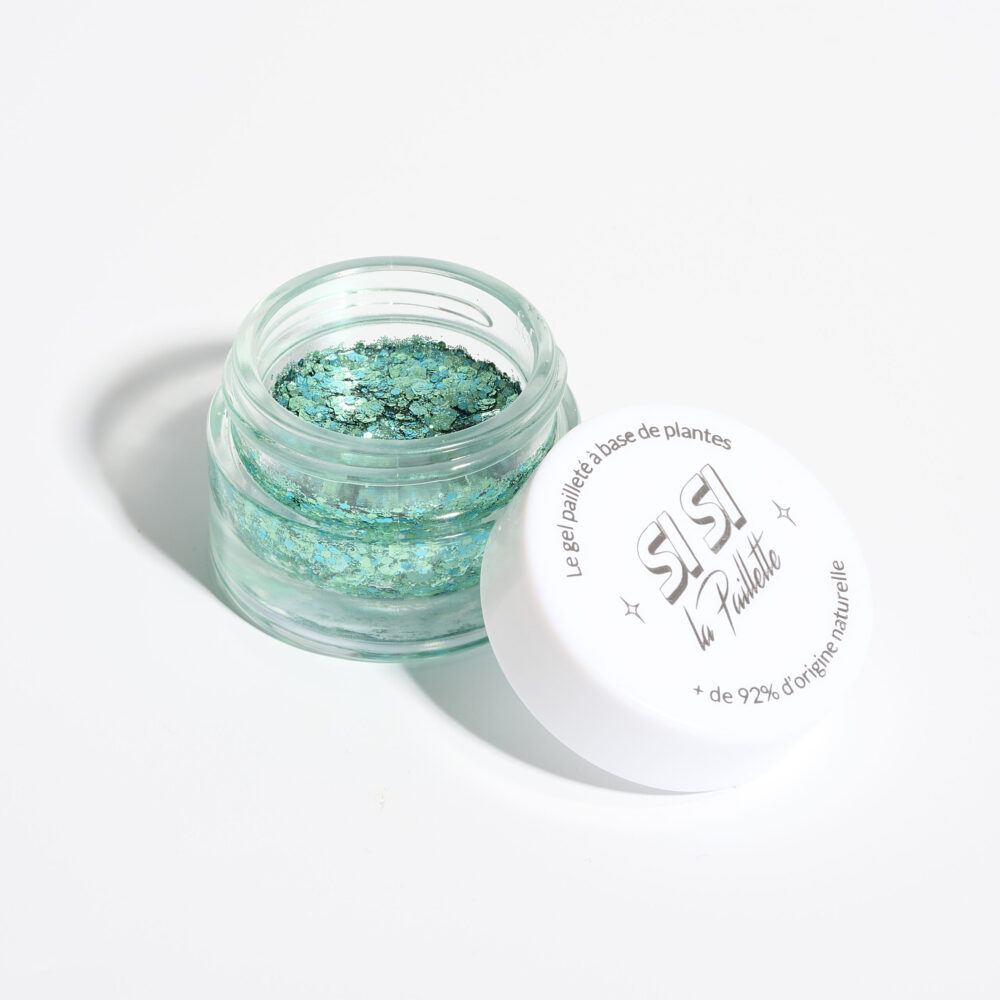 Gel pailleté végétal polysirène Sisi