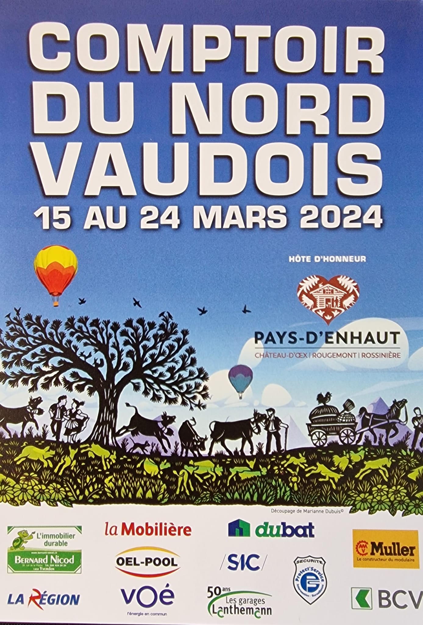 Moua Animation au Comptoir du Nord Vaudois 2024