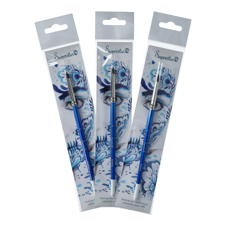 139-217568 Synthetic FLOWER Brush #8 (SASKIA)_5 139-217568 Synthetic FLOWER Brush #8 (SASKIA)_1