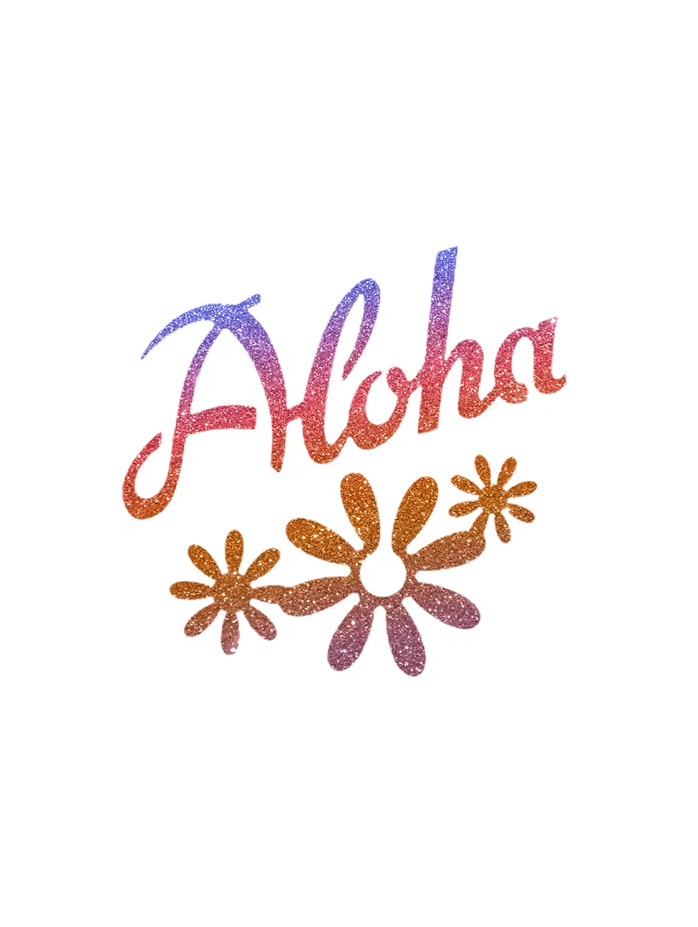 Pochoir tatouage temporaire Stitch Aloha