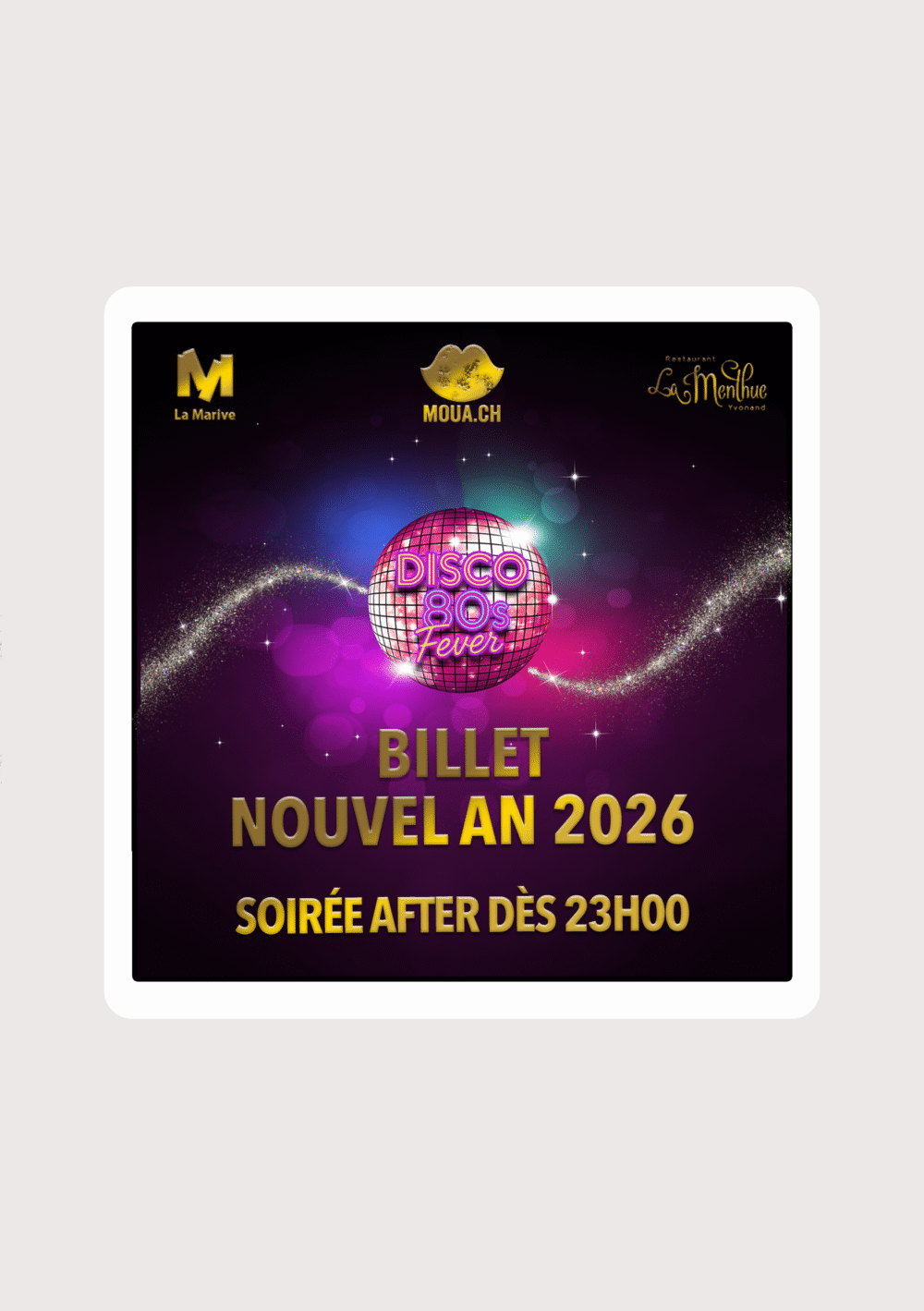 Billet After nouvel an 2026