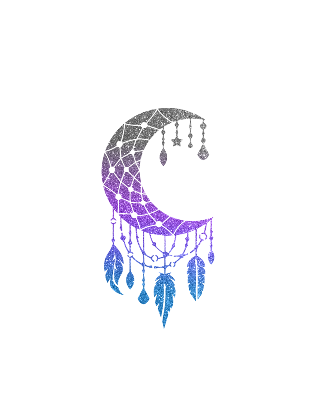 Tatouage temporaire Fine line Moon Catcher Tatouage temporaire Fine line Moon Catcher