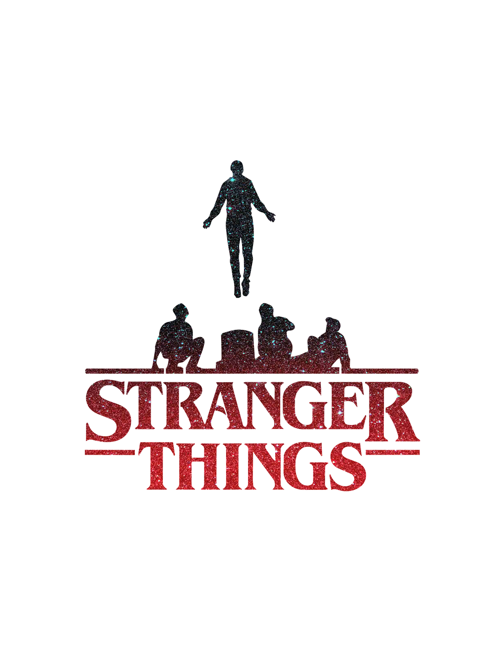 Pochoir tatouage Stranger things