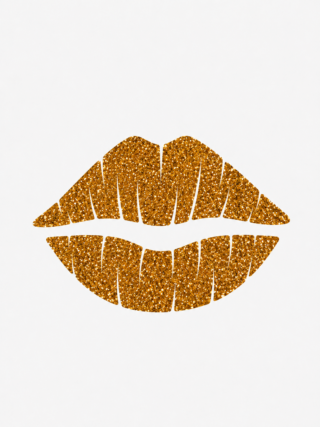Tatouages paillettes Kiss caramel à la crème