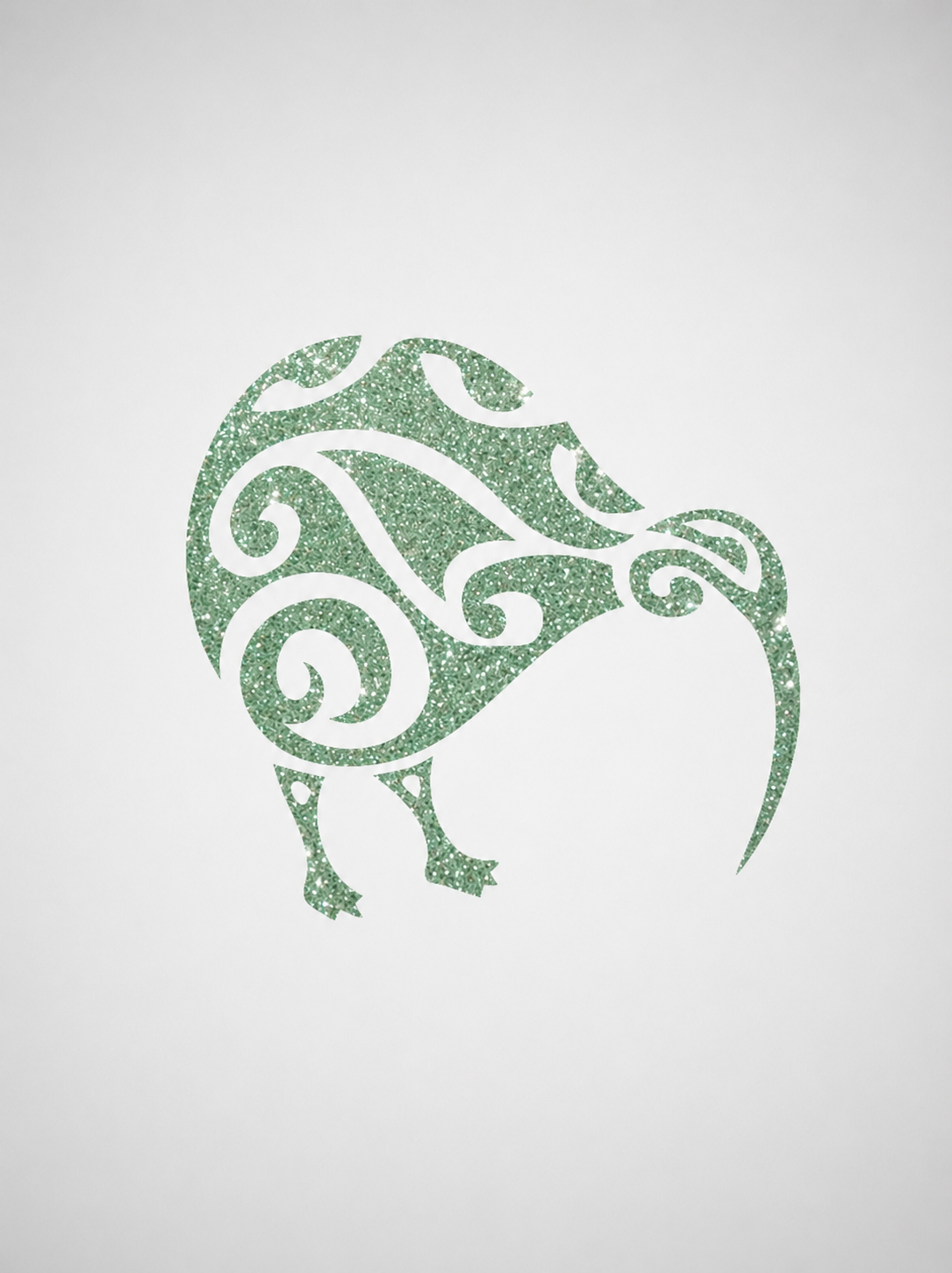 Tatouages paillettes kiwi menthe givrée