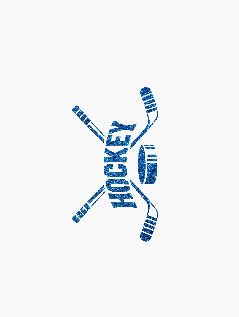 Pochoir, tatouage temporaire Hockey
