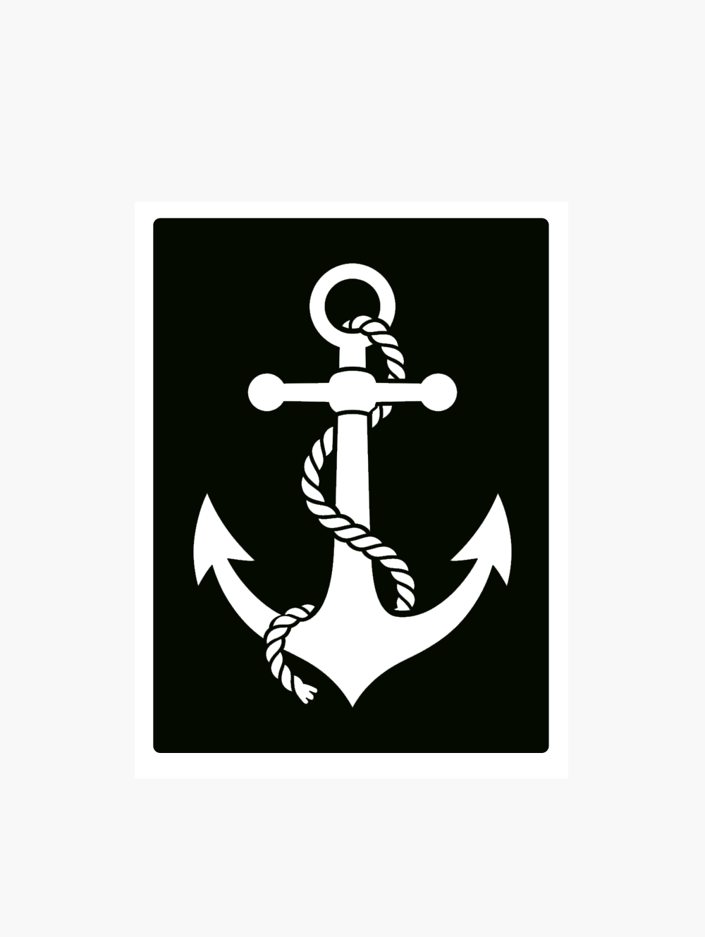 Pochoir, tatouage temporaire Ancre marin Pochoir, tatouage temporaire Ancre marin