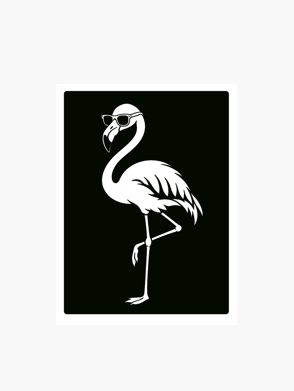 Pochoir, tatouage temporaire Flamant rose Pochoir, tatouage temporaire Flamant rose