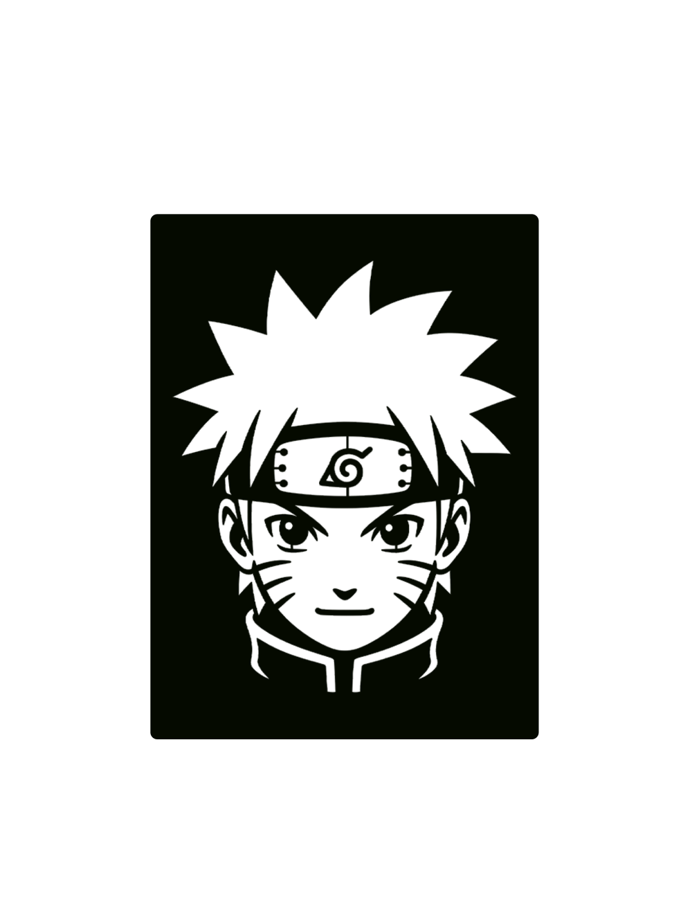 Pochoir, tatouage temporaire Naruto