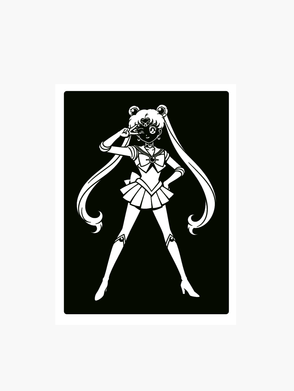 Pochoir, tatouage temporaire Sailor Moon Pochoir, tatouage temporaire Sailor Moon