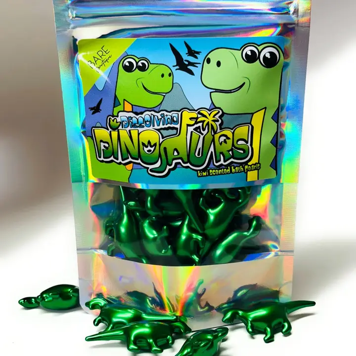 Perles de bain Dinosaures ● Kiwi – Image 2