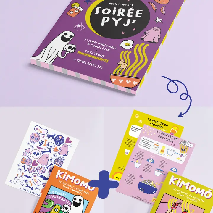 Coffret Soirée Pyjama ● Histoires & surprises – Image 3