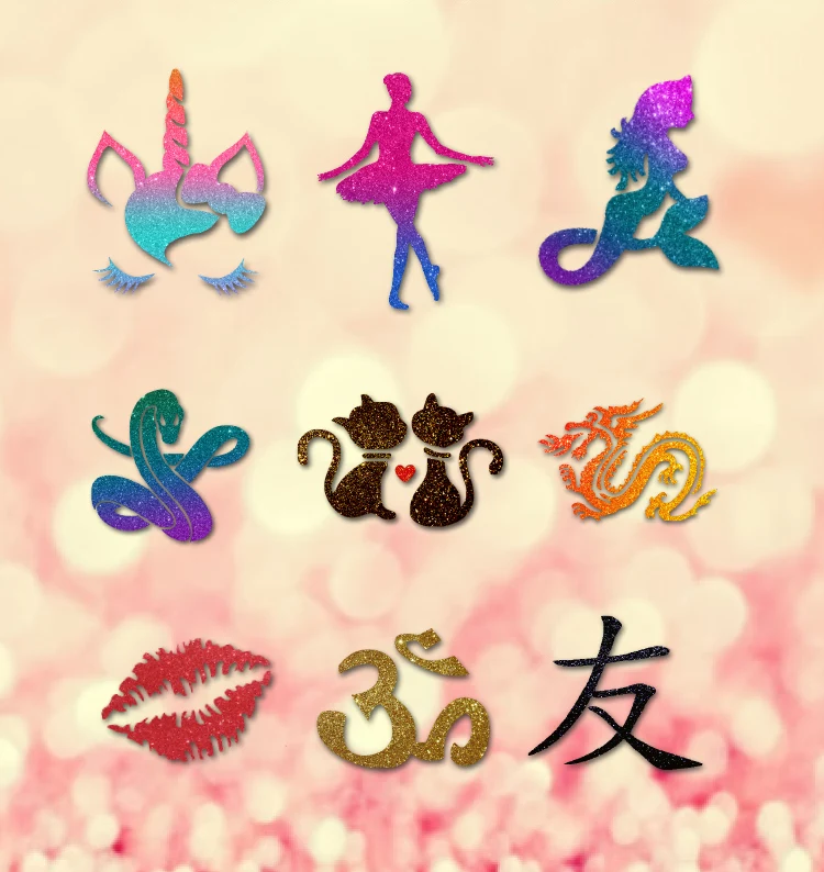 Tatouages & paillettes