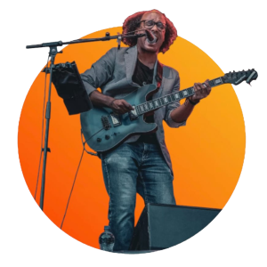 Photo profil Jo Sieber, guitariste et chanteur Shaka Waka